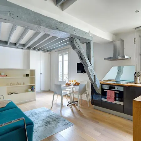Bnbnook - Charming By Notre-dame & Pompidou Apartment